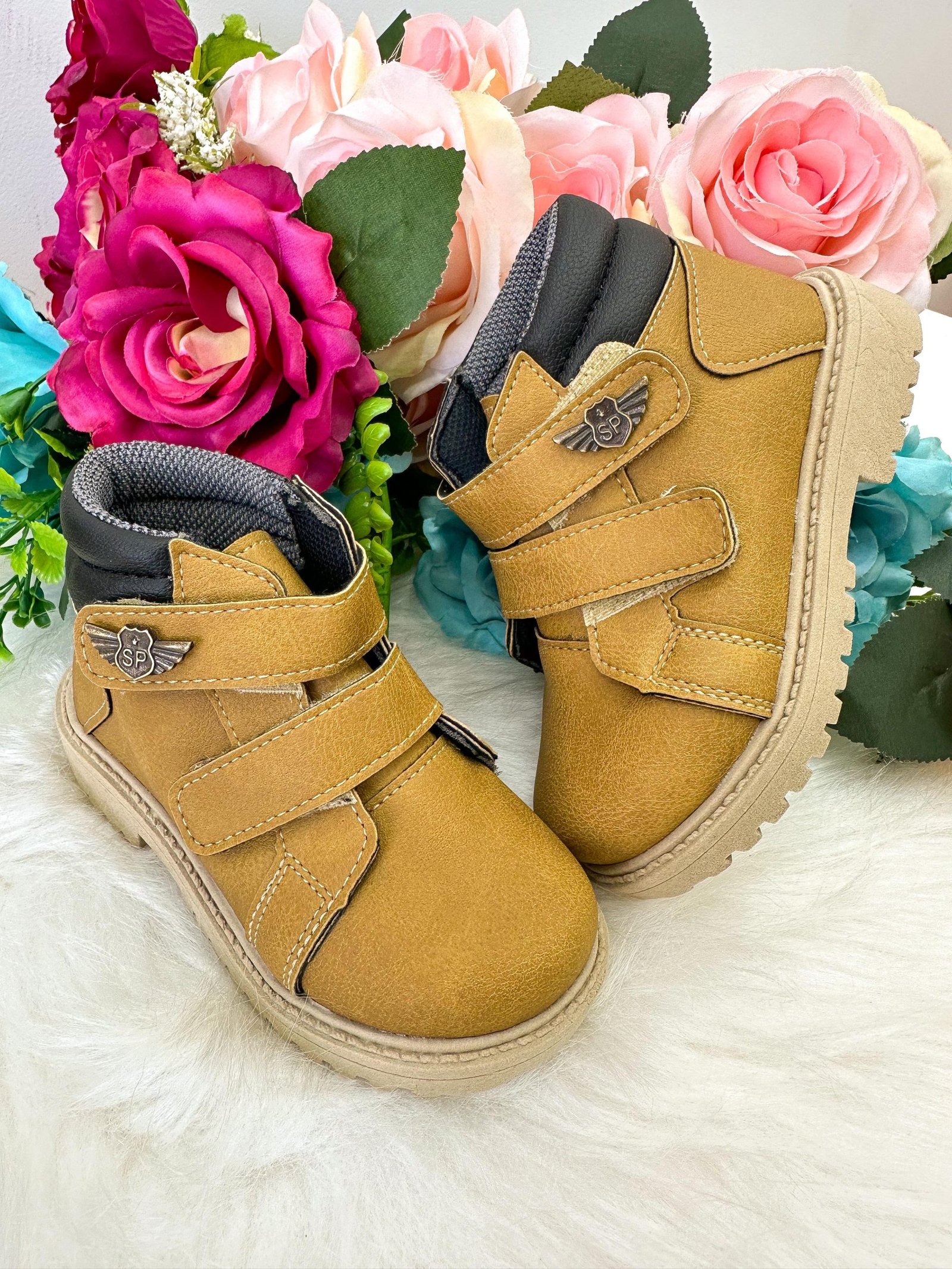 Bota Coturno Masculina Ortobaby Pedro Mostarda/Caramelo - Imagem 2