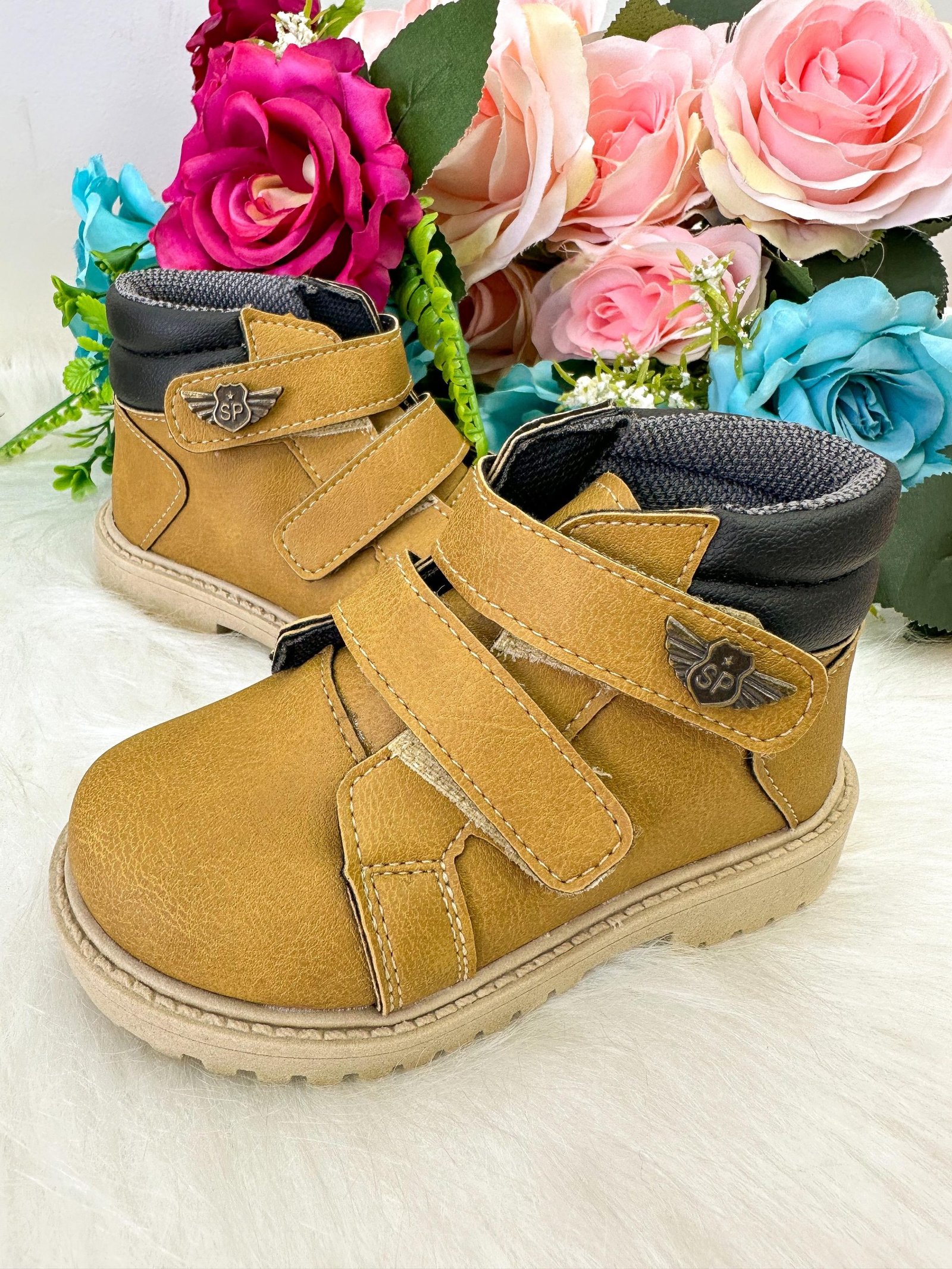 Bota Coturno Masculina Ortobaby Pedro Mostarda/Caramelo - Imagem 3