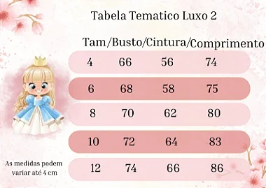 Vestido Infantil Temáticos Luxo Divertidamente Rosa - Imagem 5