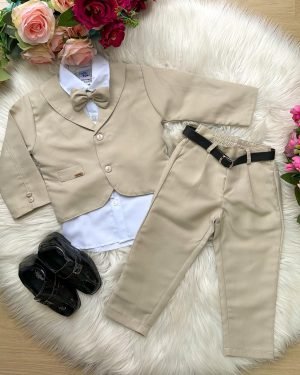 Conjunto Meninos Kanga Social Bruno Palha Terno