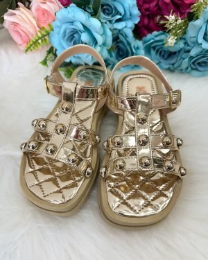 Sandália Nilqi Mari Dourada