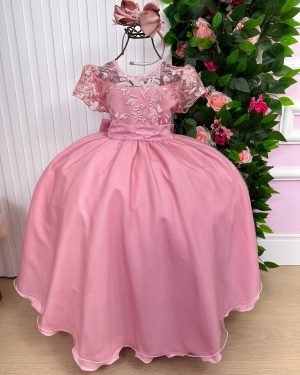 Vestido Giovanella/Giovanela Mariza Longo Rose