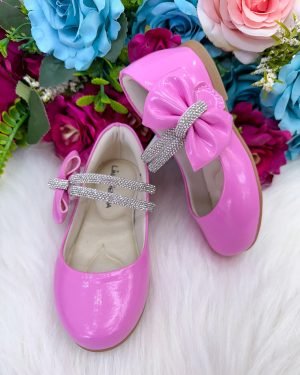 Sapatilha Flor Di MIla Maya Rosa Chiclete