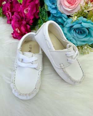 Calçado Mocassim D Milan Branco Modelo 2