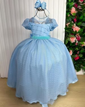 Vestido Giovanella/Giovanela Sonia Longo Azul Bebe