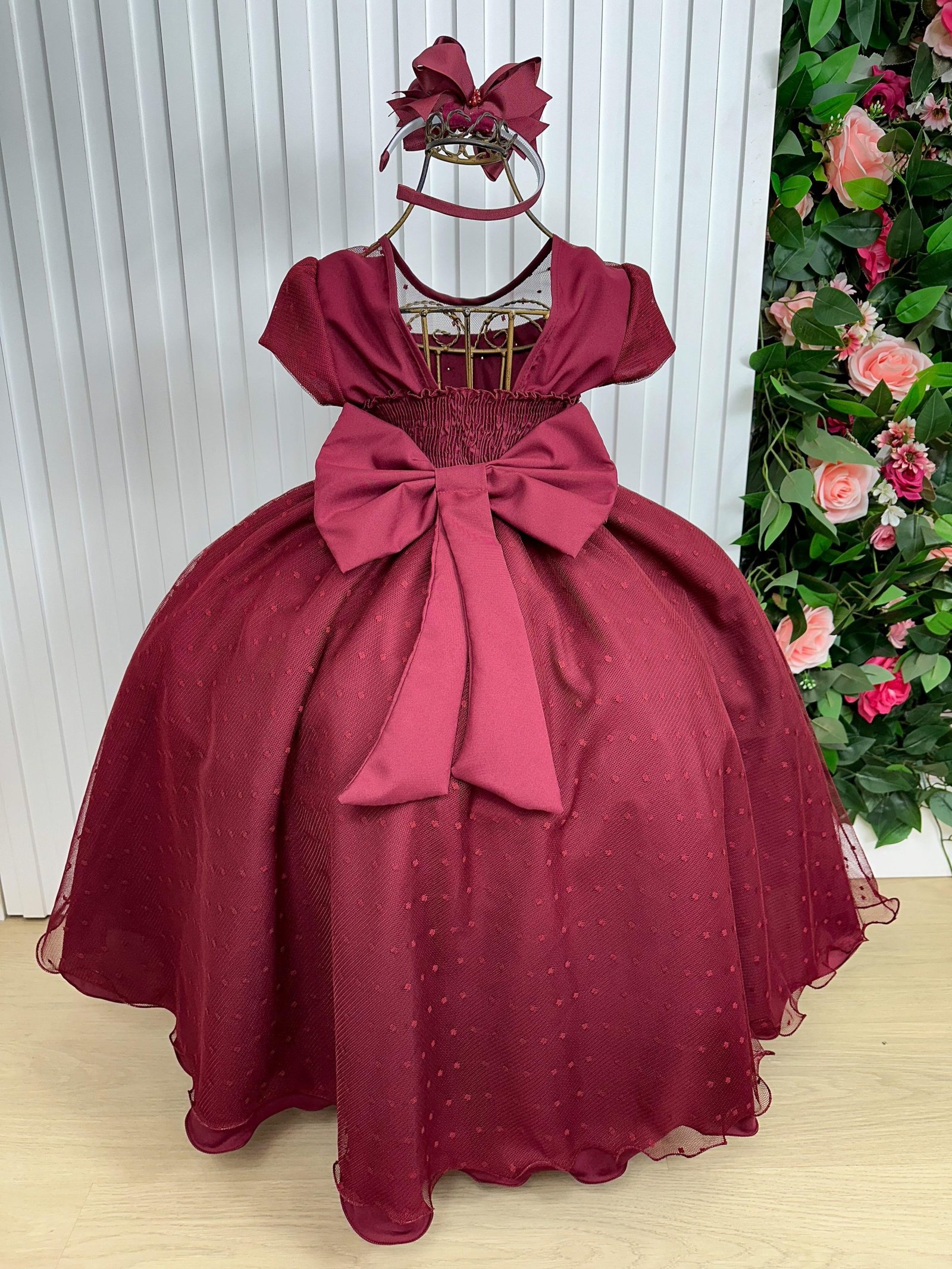 Vestido Giovanella/Giovanela Sonia Longo Marsala - Imagem 4