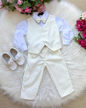 Conjunto Miss Cherry Social Colete Levi Off