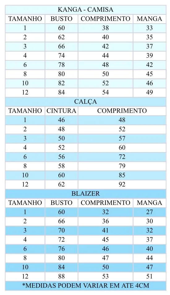 Conjunto Kanga Social Gustavo Suspensorio Azul Bebe - Imagem 4