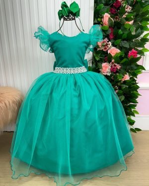 Vestido Marie Longo Amanda Verde Jade