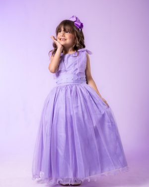Vestido Marie Longo Mel Lilas
