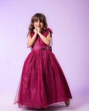 Vestido Marie Longo Mel Marsala