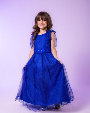 Vestido Marie Longo Mel Azul Royal