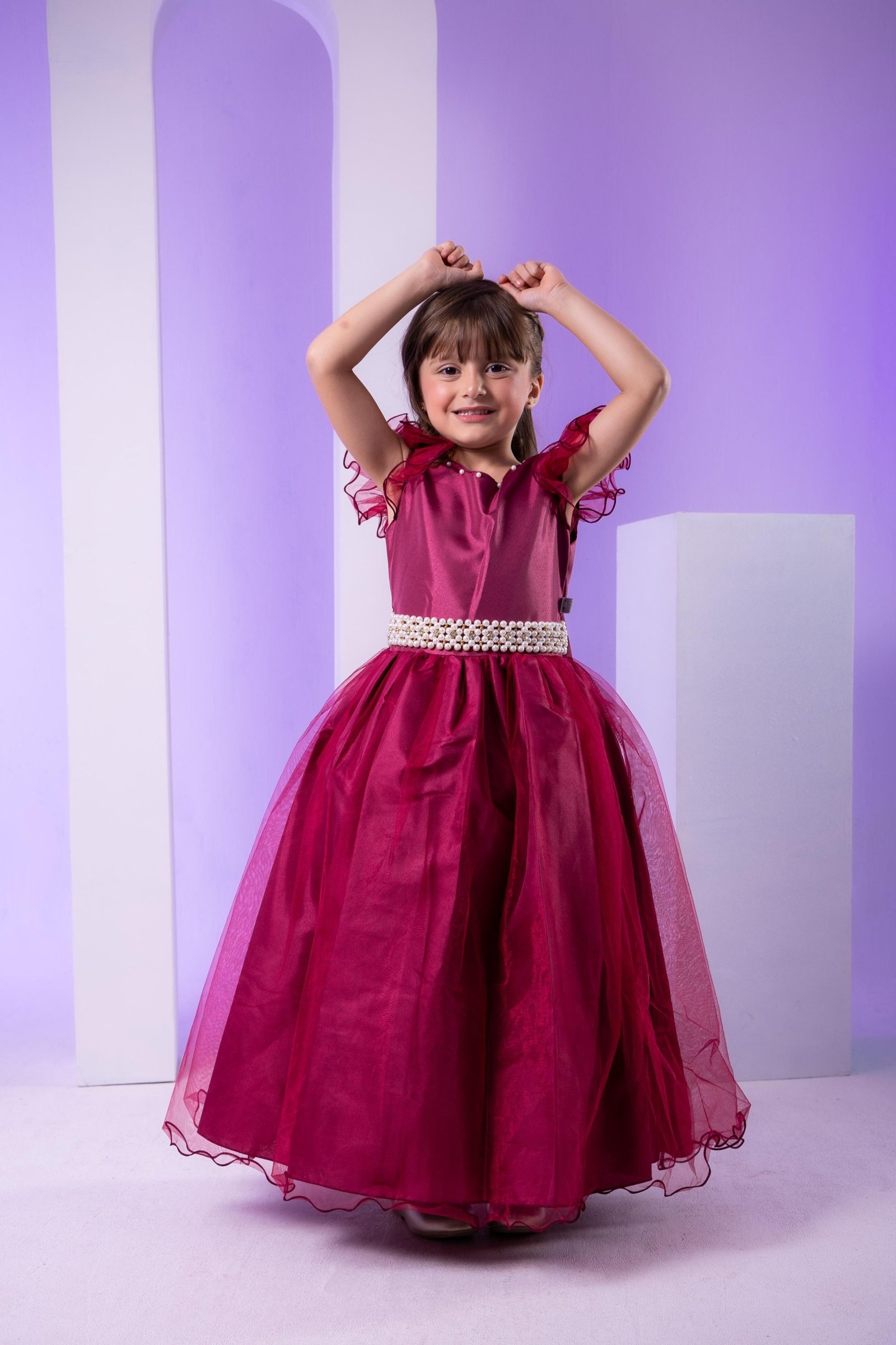 Vestido Marie Longo Amanda Marsala - Imagem 4