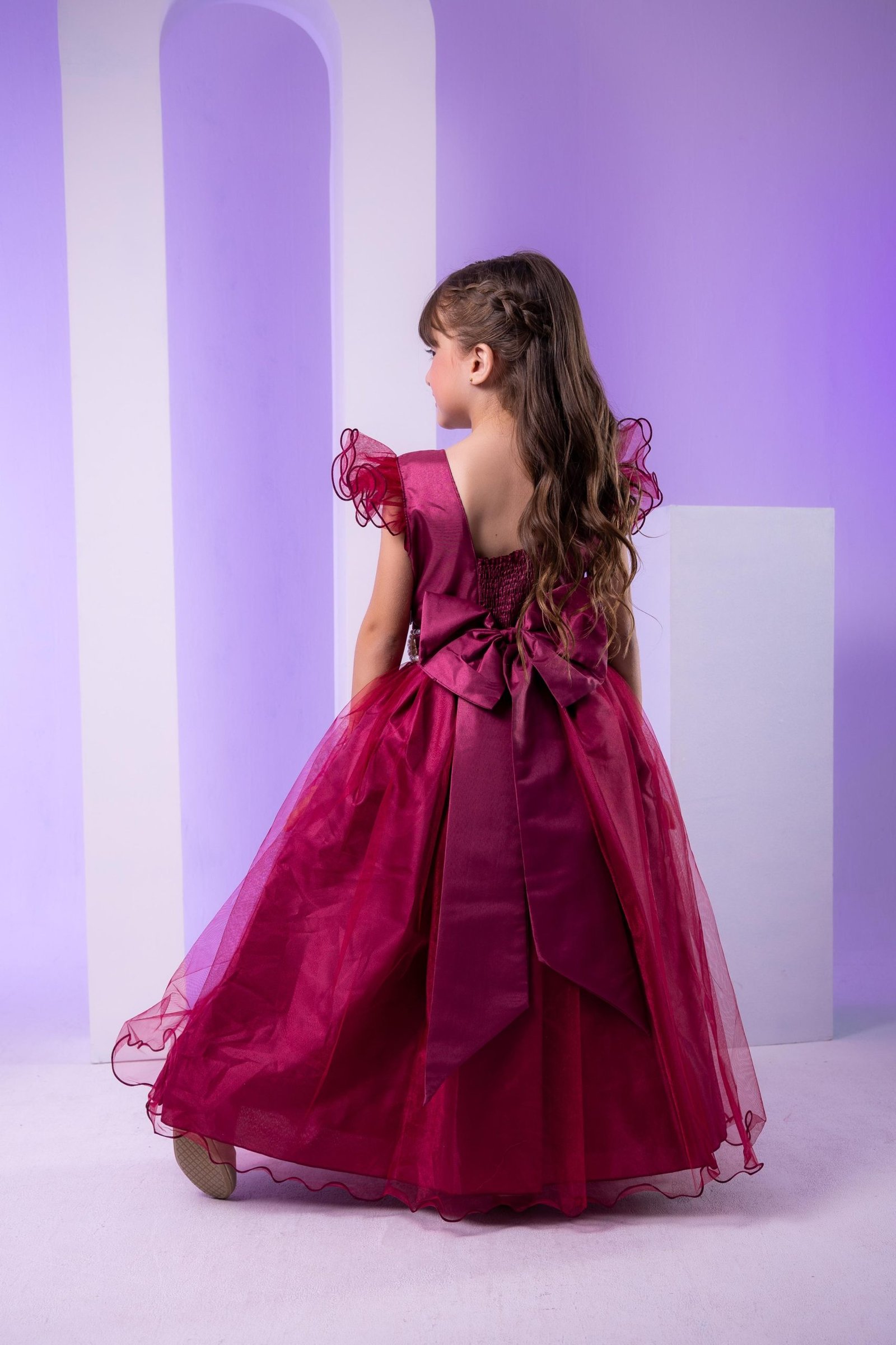 Vestido Marie Longo Amanda Marsala - Imagem 5