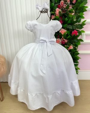 Vestido Giovanella/Giovanela Longo Duda Branco
