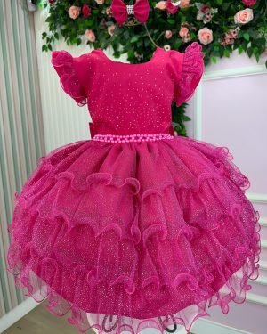 Vestido Ysa Kids Belinda Pink