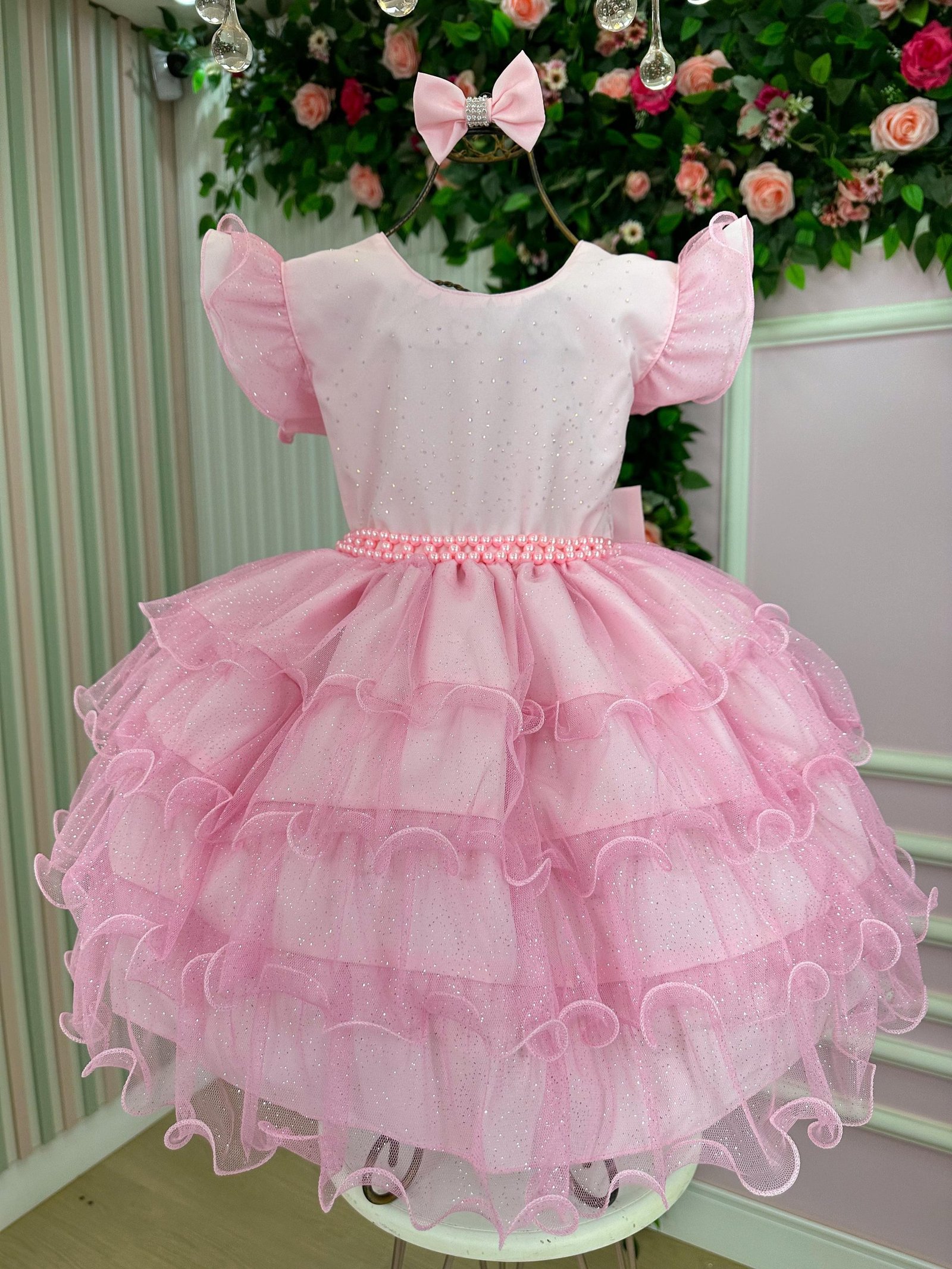 Vestido Ysa Kids Belinda Rosa Bebe