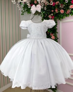 Vestido Bella Child Thais Branco