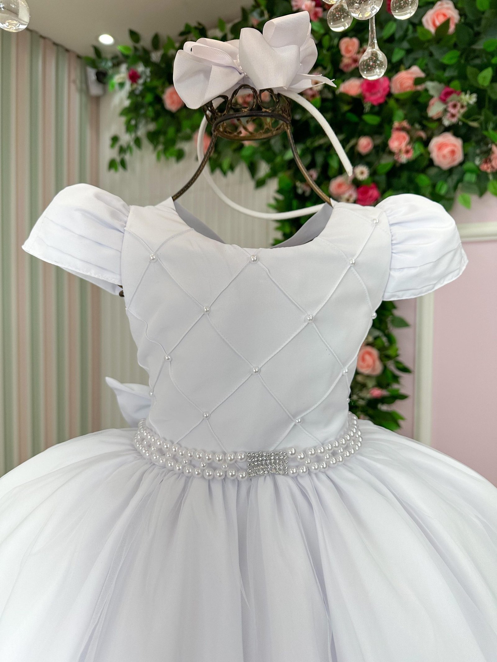 Vestido Bella Child Ada Branco - Imagem 2