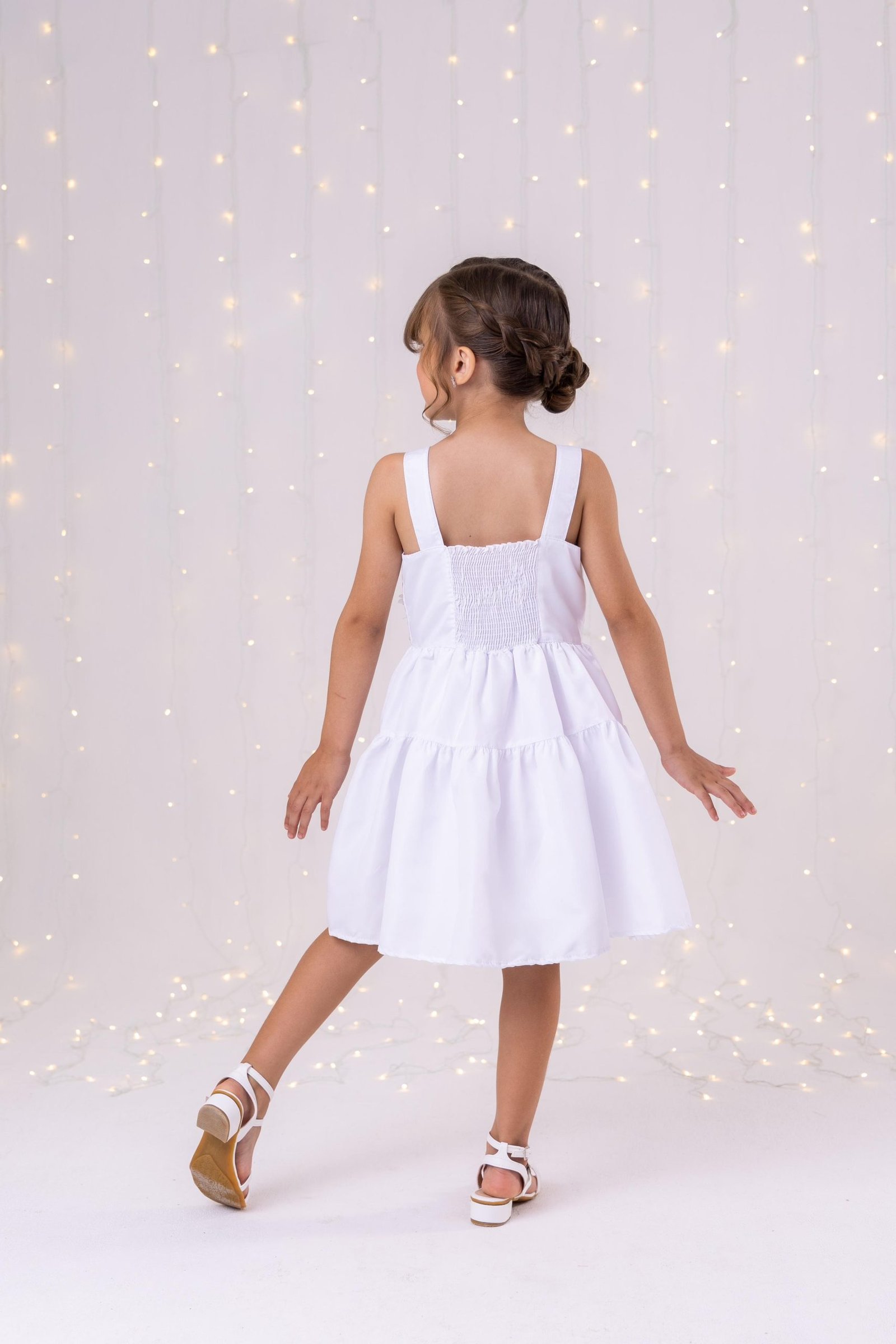 Vestido Blogueirinha Cecilia Branco - Imagem 3