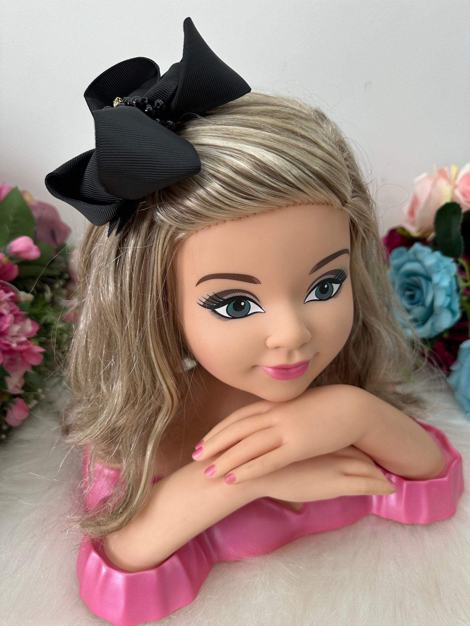 Laço Belli Strass Maria Alice Preto - Imagem 2