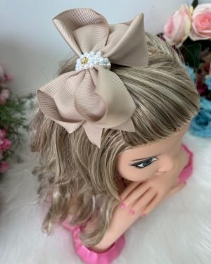 Laço Belli Strass Maria Alice Marfim