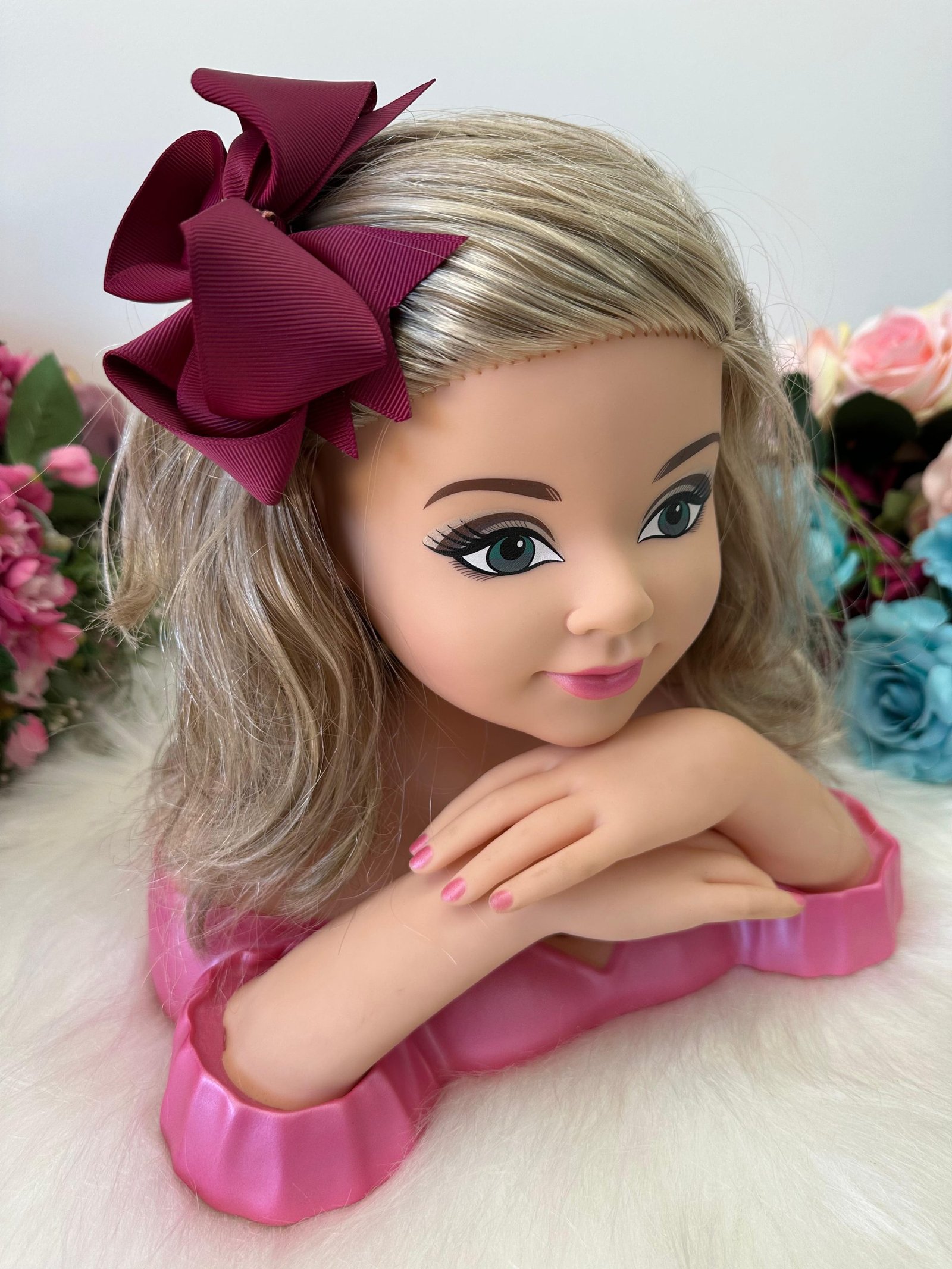 Laço Belli Strass Maria Alice Marsala - Imagem 3