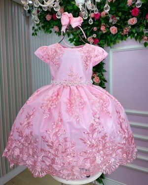 Vestido Marie Realeza Mari Rosa Bebe