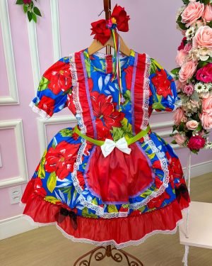 Vestido Junino Sem Short Marilda