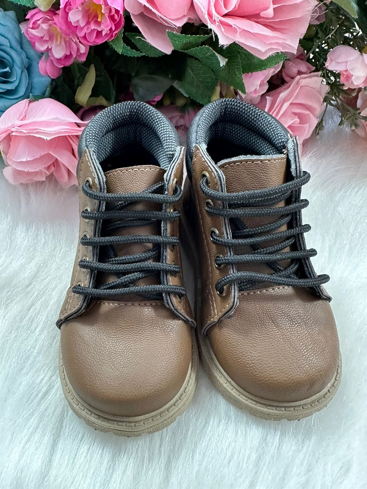 Bota Coturno Masculina Ortobaby Castor/Marrom - Imagem 3