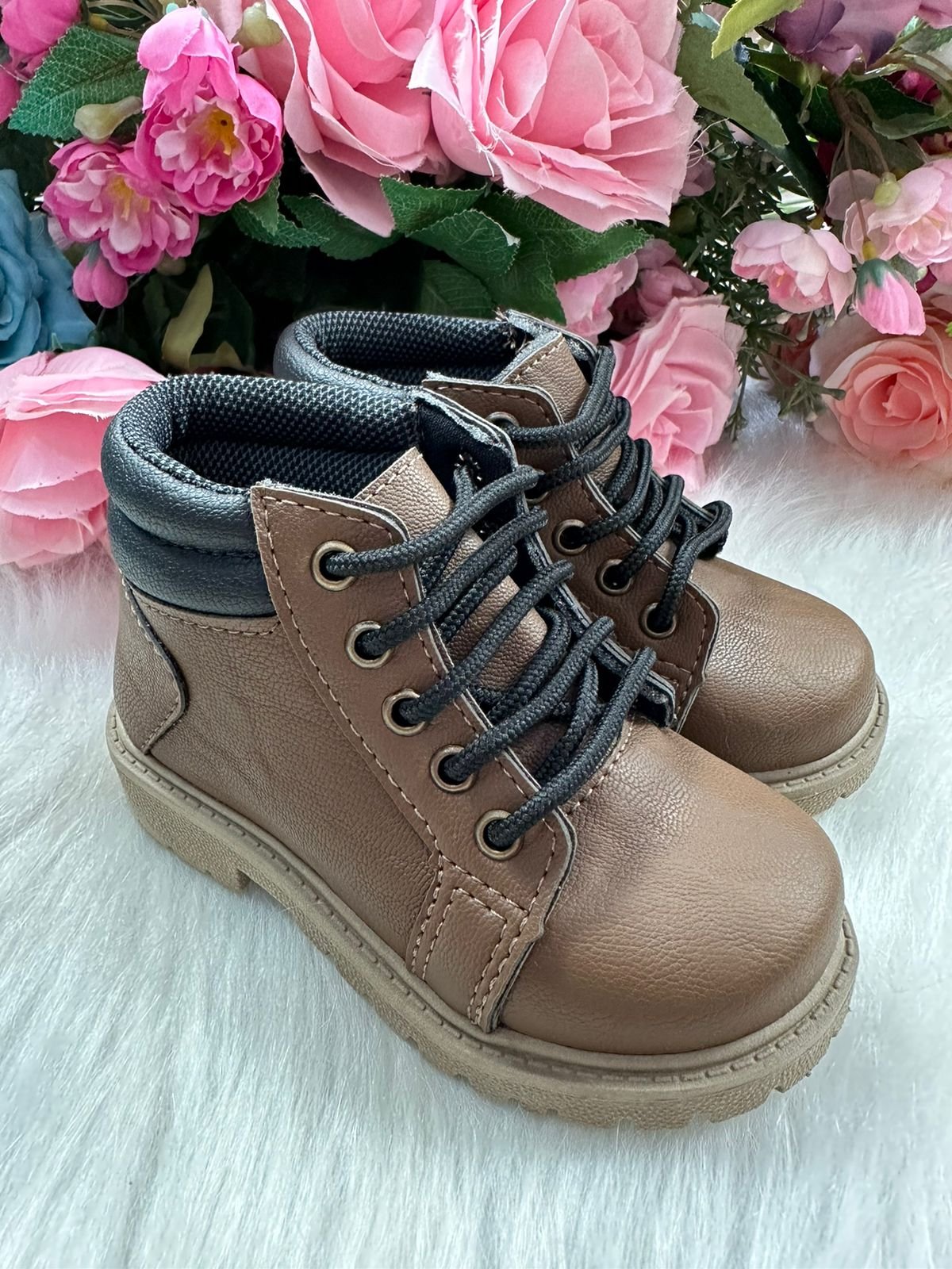 Bota Coturno Masculina Ortobaby Castor/Marrom - Imagem 4