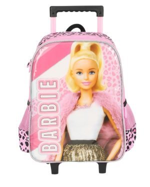 Kit Mochila Rodinhas + Lancheira Barbie Boneca