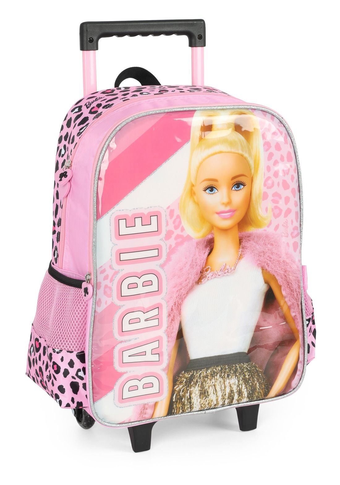 Kit Mochila Rodinhas + Lancheira Barbie Boneca - Imagem 2