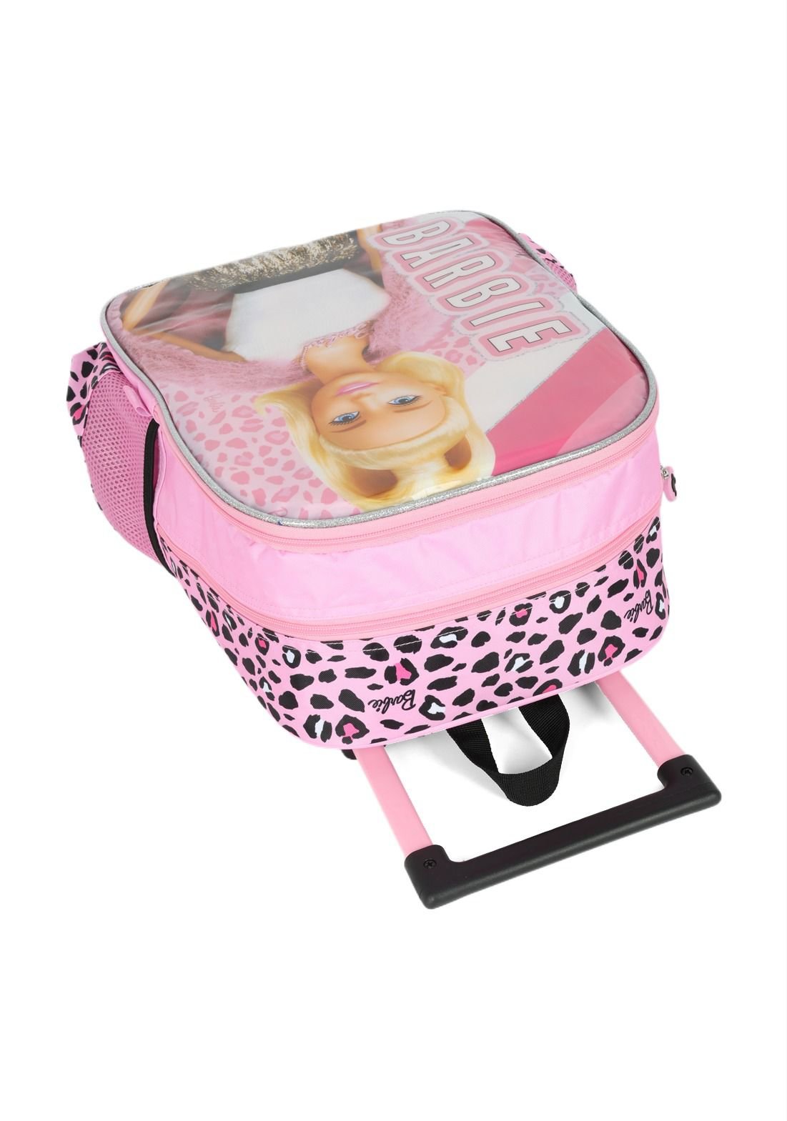 Kit Mochila Rodinhas + Lancheira Barbie Boneca - Imagem 4