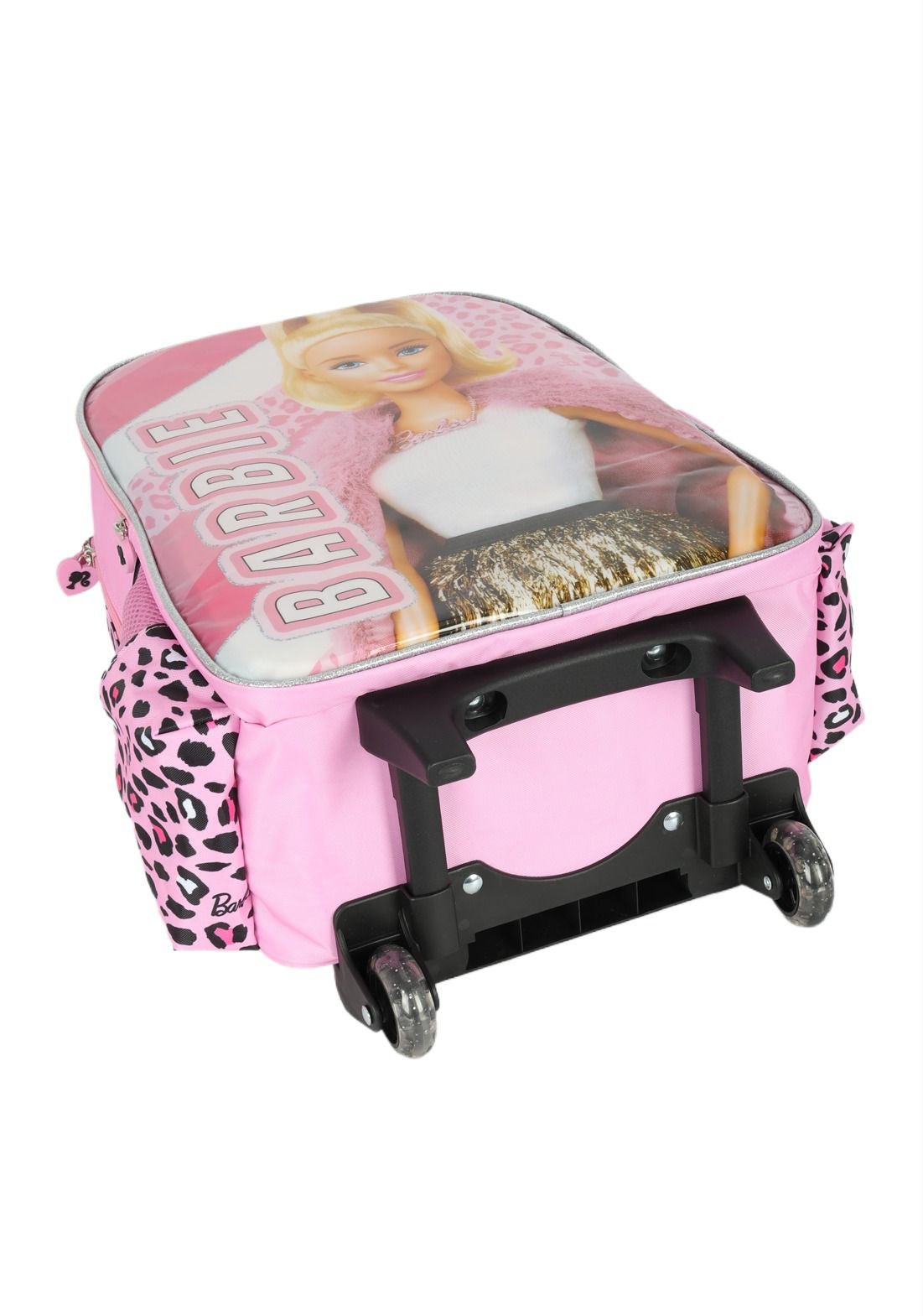 Kit Mochila Rodinhas + Lancheira Barbie Boneca - Imagem 5