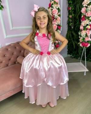 Fantasia Princesa Belli Bela Adormecida Aurora Longa