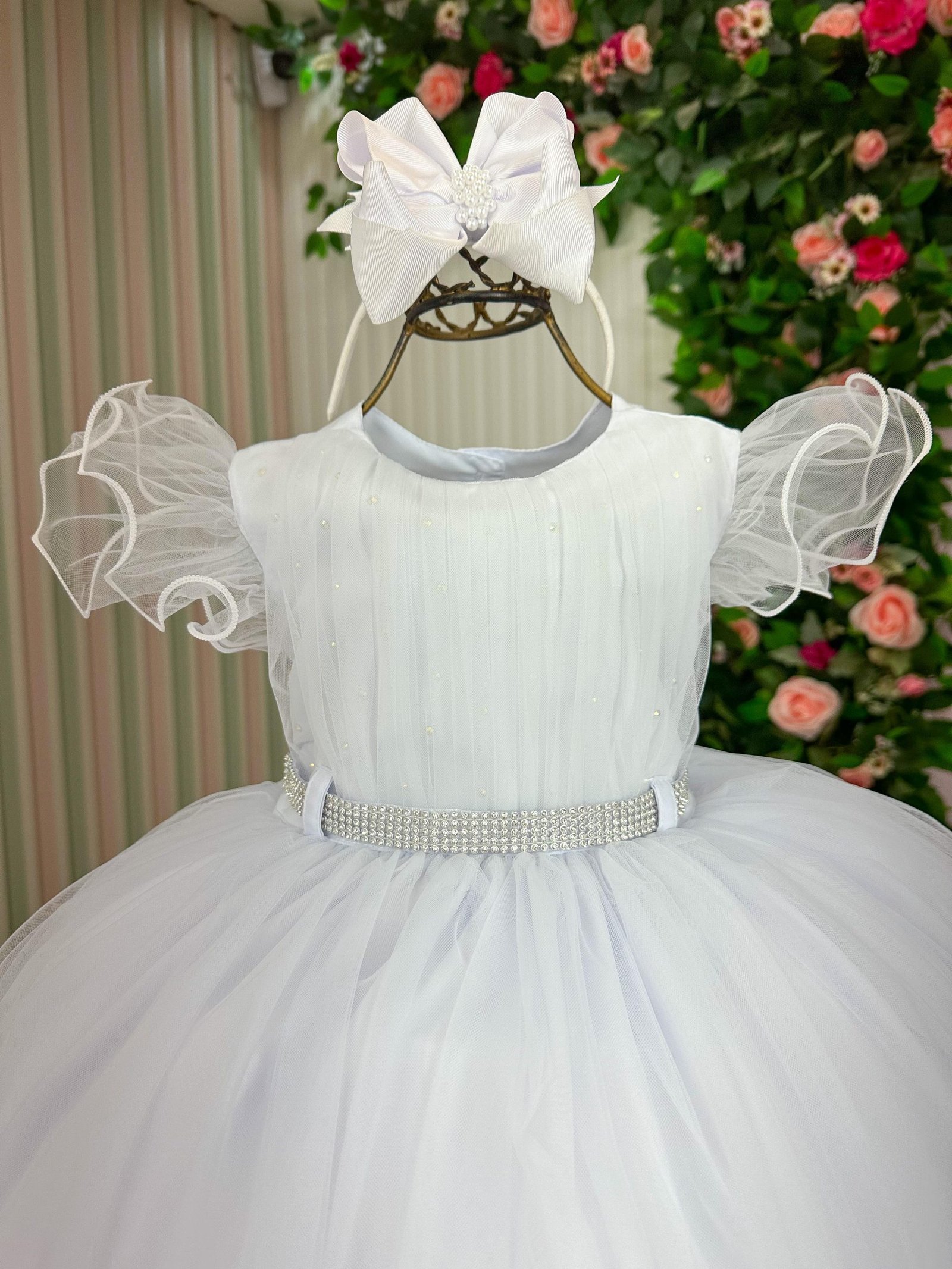 Vestido Menina Bonita Jessica Branco