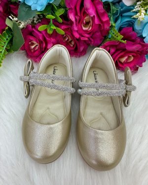 Sapatilha Flor Di MIla Maya Dourada