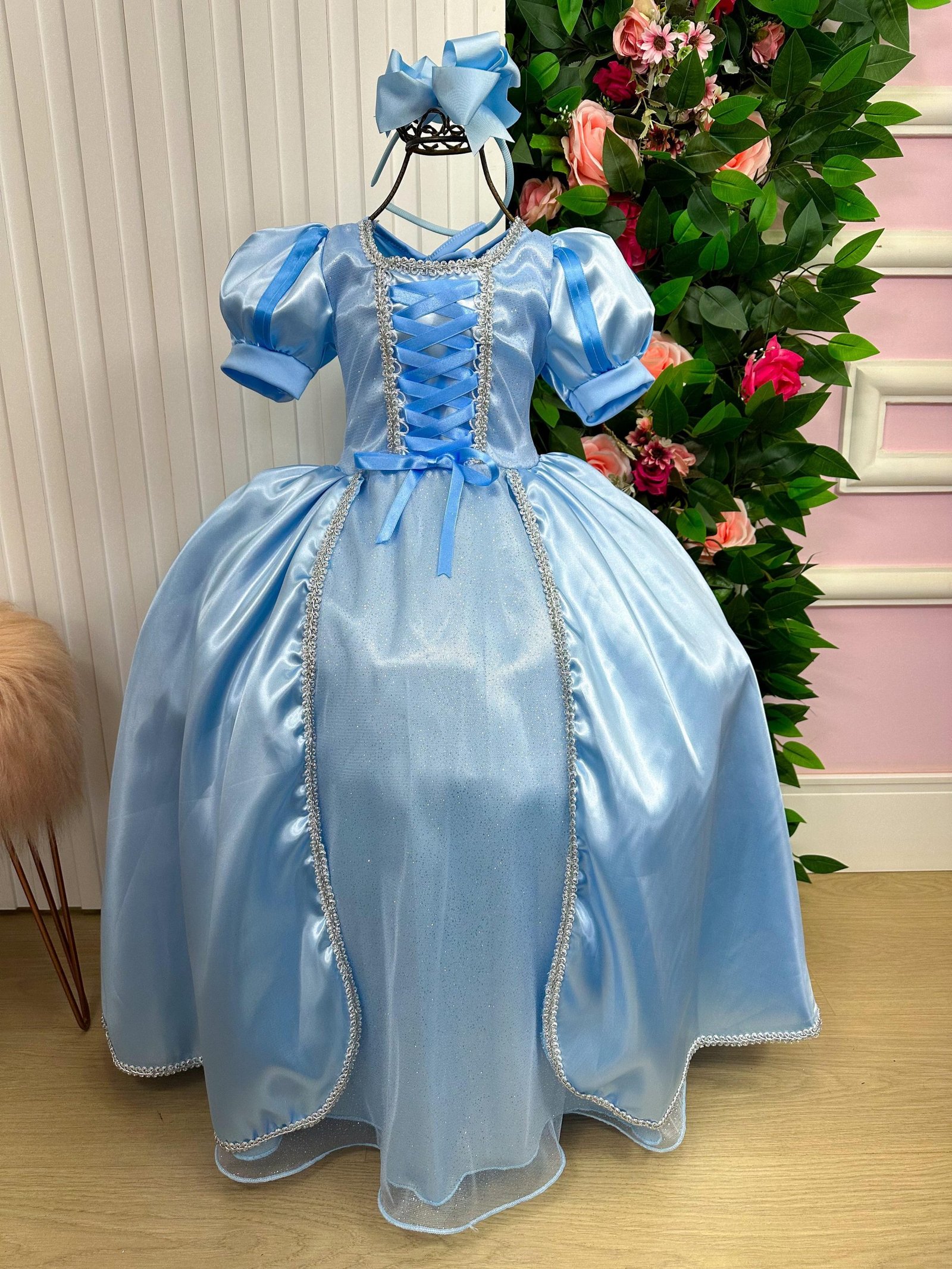 Fantasia Princesa Belli Cinderela Modelo 2 - Imagem 6