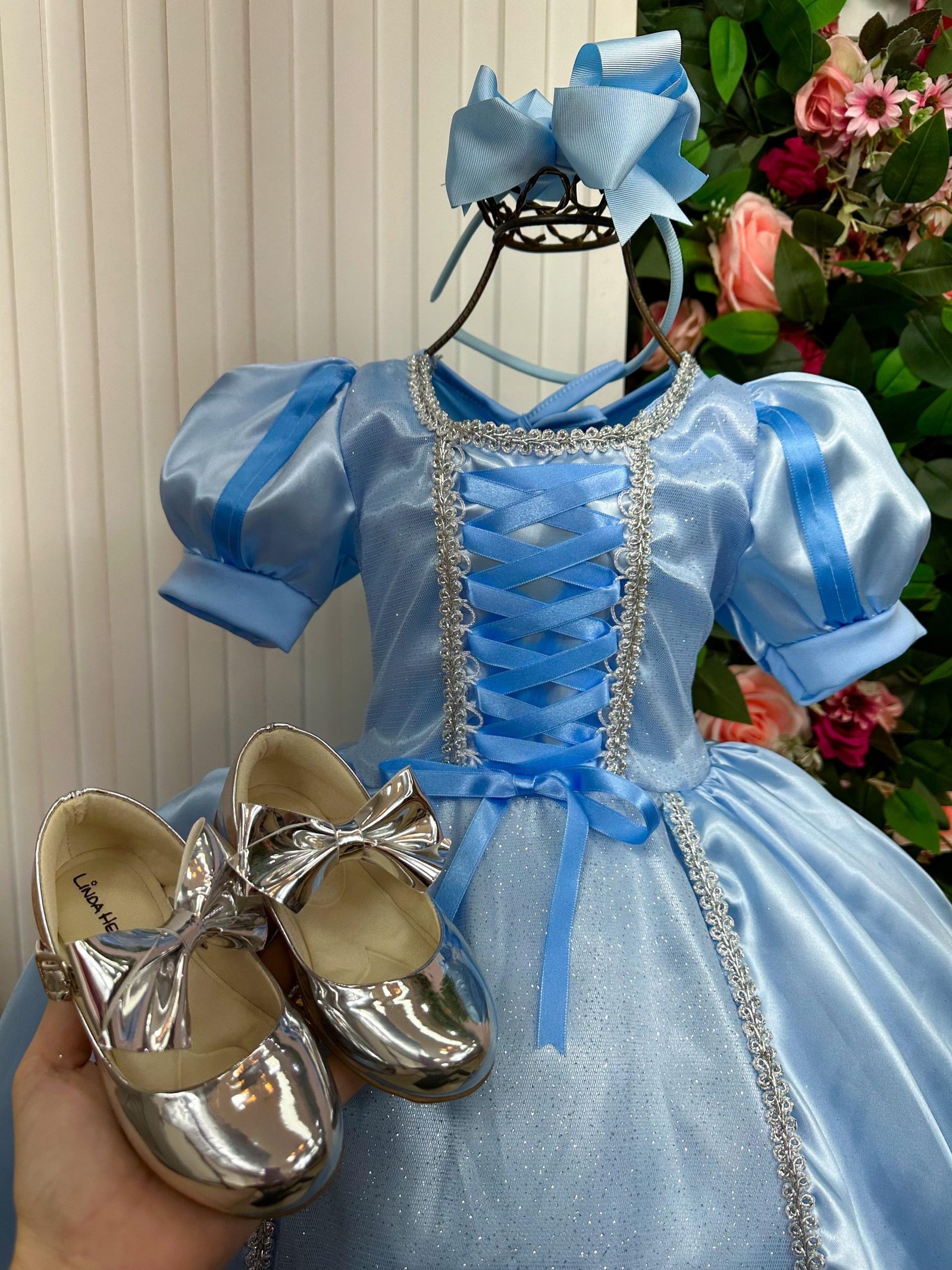 Fantasia Princesa Belli Cinderela Modelo 2 - Imagem 8