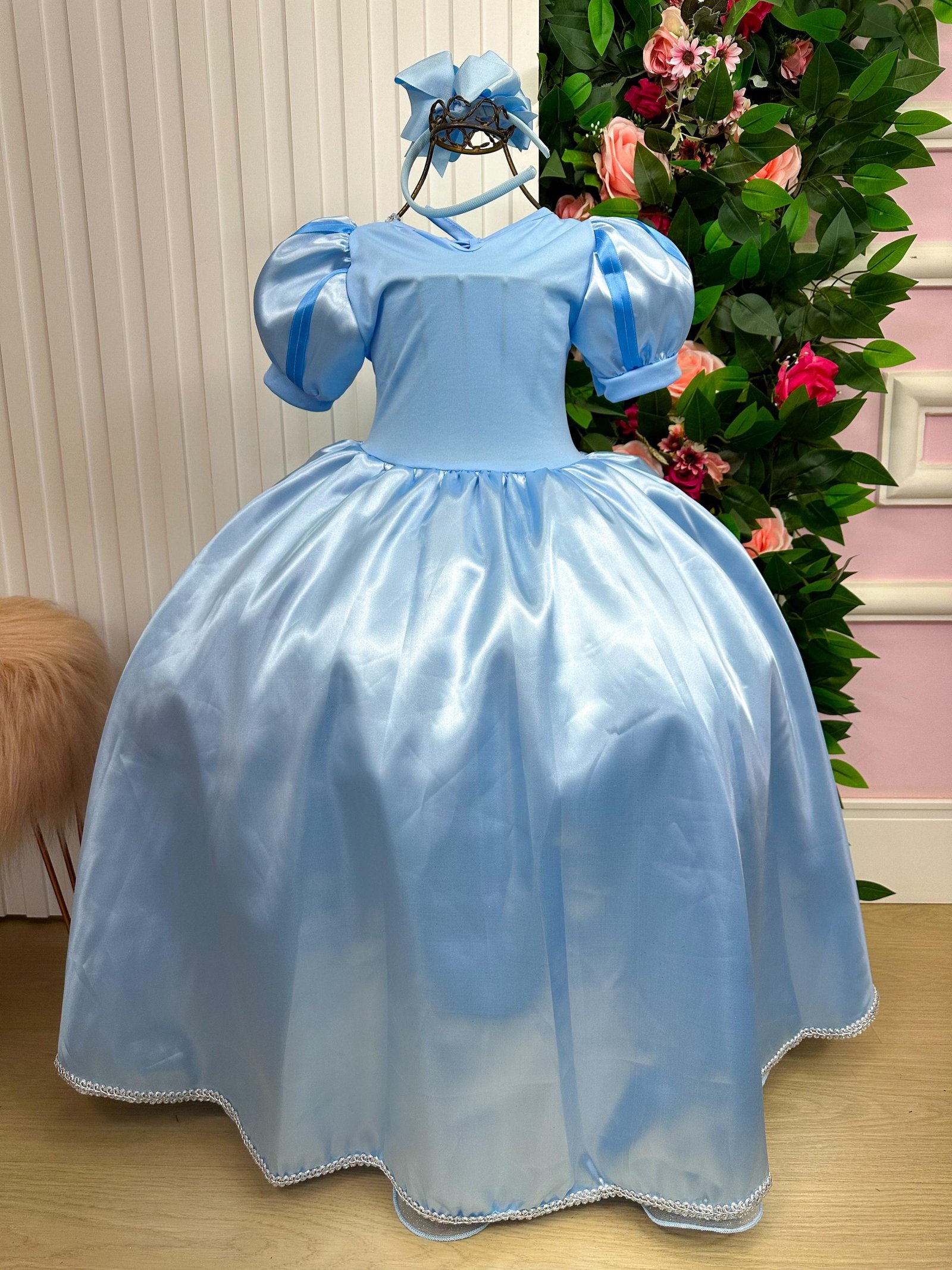 Fantasia Princesa Belli Cinderela Modelo 2 - Imagem 9