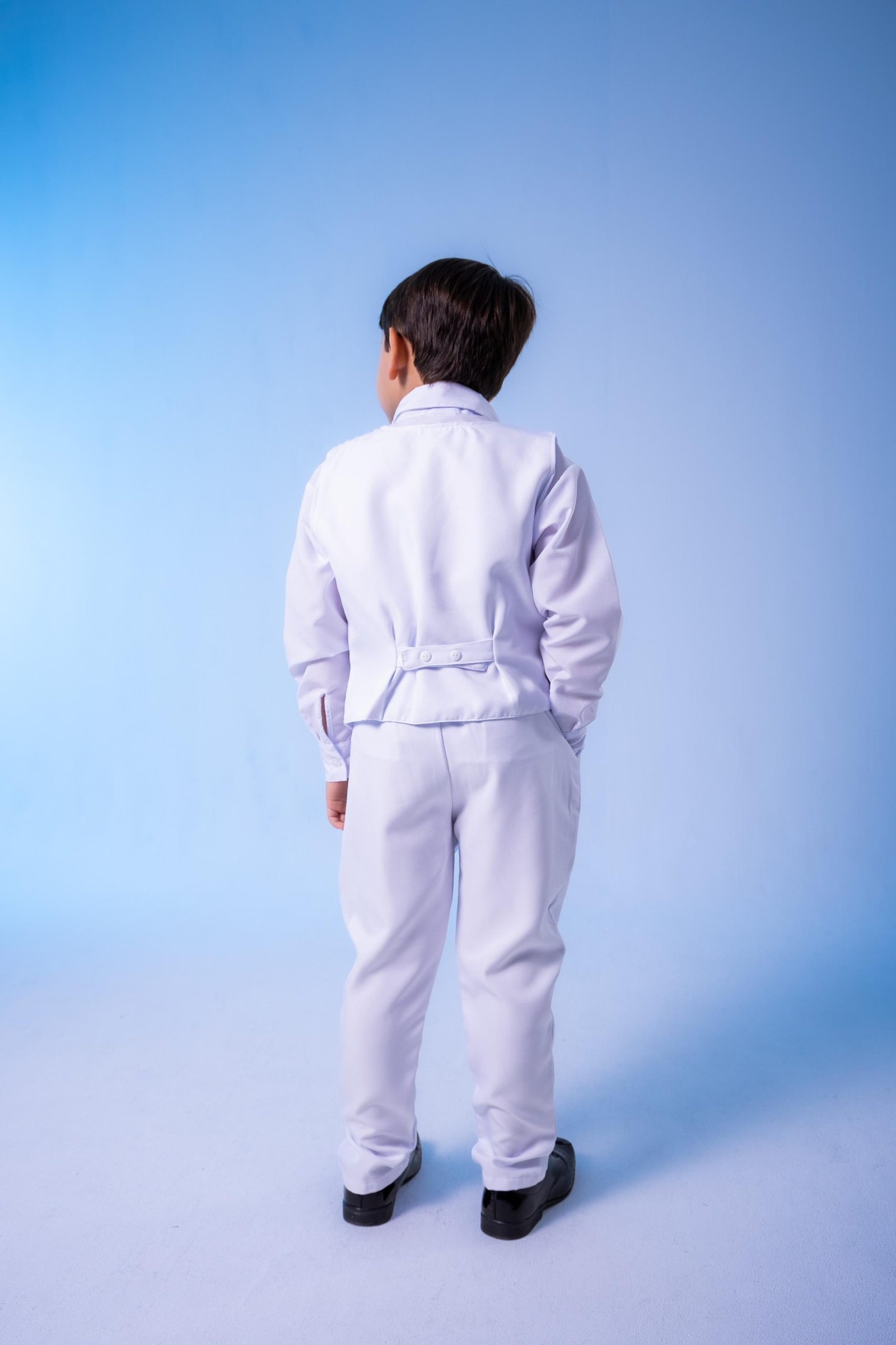 Conjunto Miss Cherry Social Colete Branco - Imagem 3