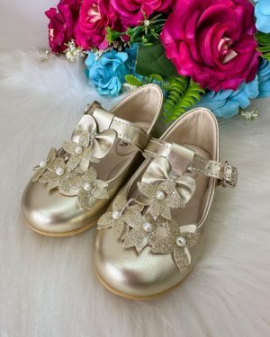 Sapatilha Doce Pe Baby Dourado