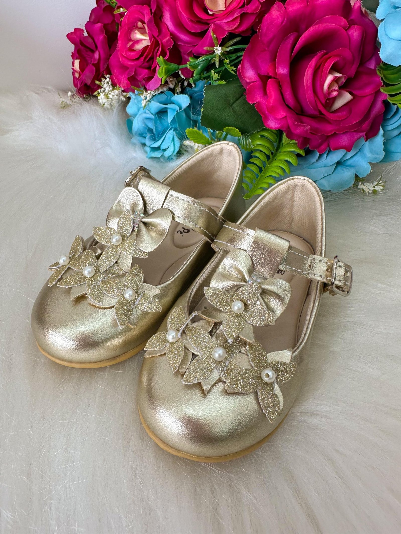 Sapatilha Doce Pe Baby Dourado