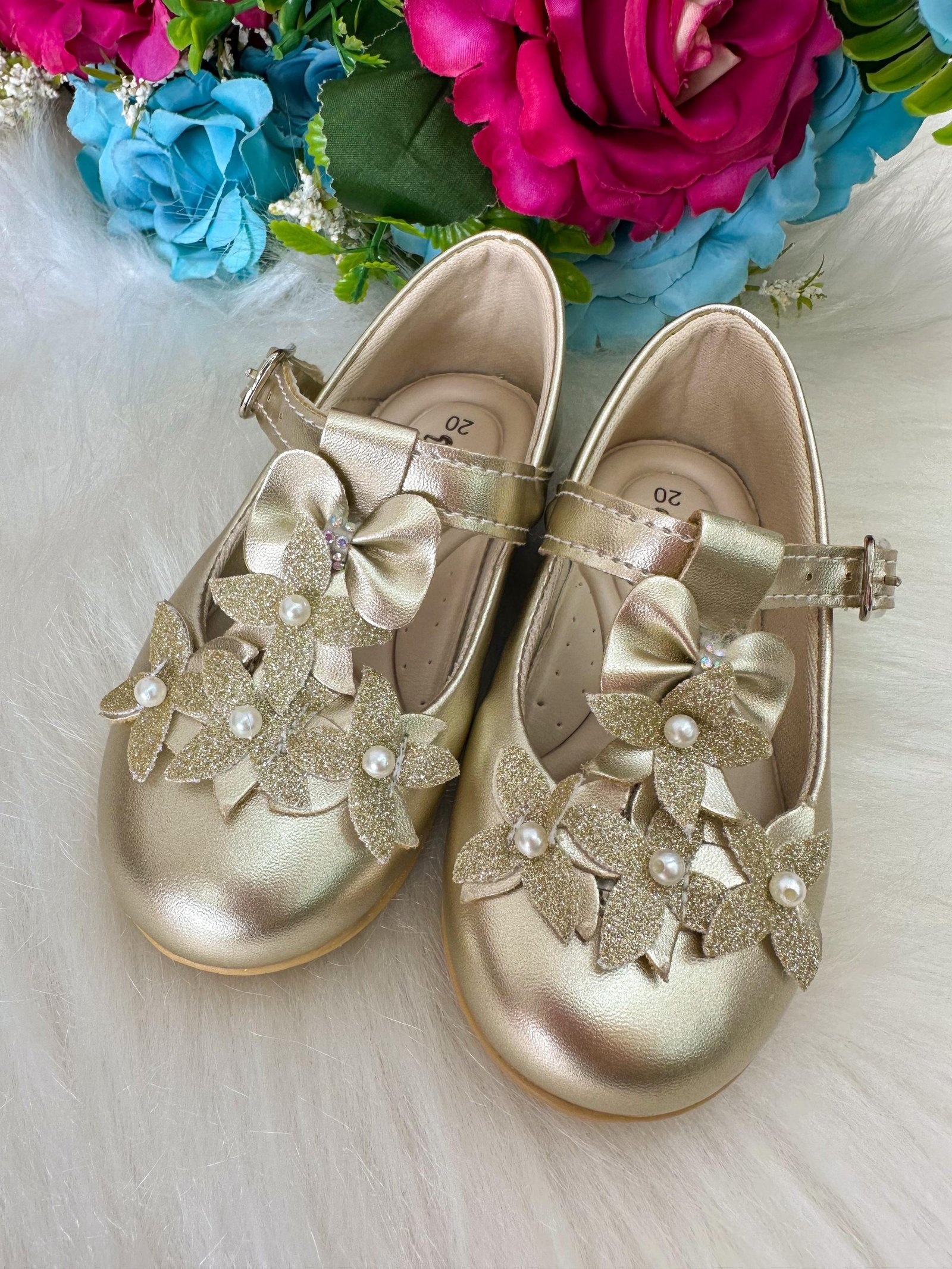 Sapatilha Doce Pe Baby Dourado - Imagem 2