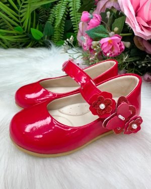 Sapatilha Doce Pe Lili Vermelha