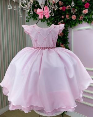 Vestido Ysa Kids Francine Rosa Bebe