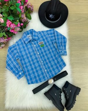 Camisa Junina Miss Cherry Rodeio Alan