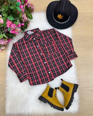 Camisa Xadrez Junina Hugo