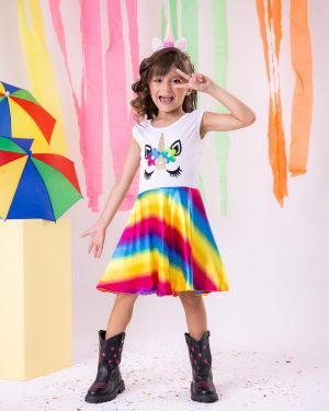 Fantasia Unicornio Cores Variadas